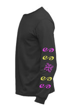 Load image into Gallery viewer, Edagiago Neon Nation heavyweight long sleeve t shirt 
