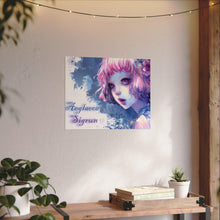 Load image into Gallery viewer, &quot;Whimsical Reverie&quot; Textured Watercolor Matte Poster by E4MD
