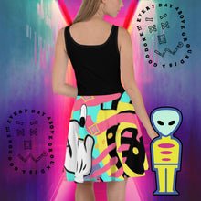 Load image into Gallery viewer, Edagiago Sirskimask Skater Dress by E4MD
