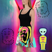 Load image into Gallery viewer, Edagiago Sirskimask Skater Dress by E4MD
