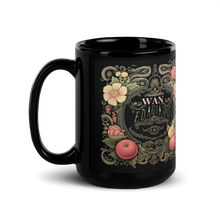 Load image into Gallery viewer, EDAGIAGO &quot;WAN&quot; Black Glossy Mug by E4MD
