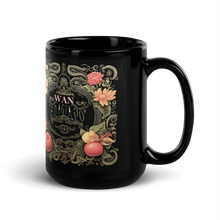 Load image into Gallery viewer, EDAGIAGO &quot;WAN&quot; Black Glossy Mug by E4MD
